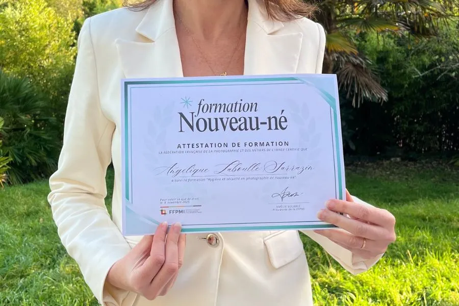 Séance photo nouveau-né : la sécurité avant tout